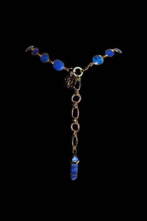 BLUE TEMPLE NECKLACE