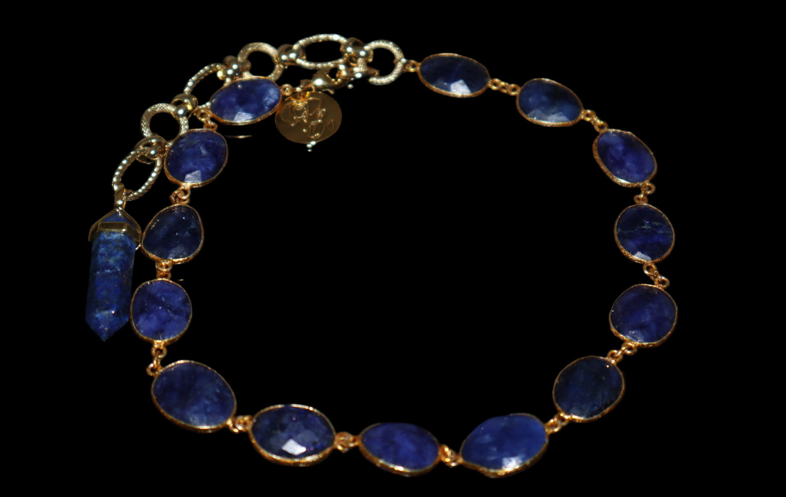 BLUE TEMPLE NECKLACE